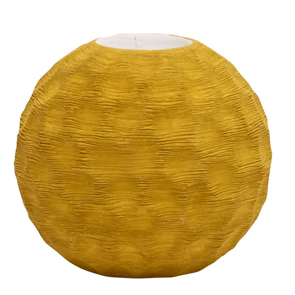 Eclante Cayarr Bee Hive Design Decorative Candle Holder Yellow Color