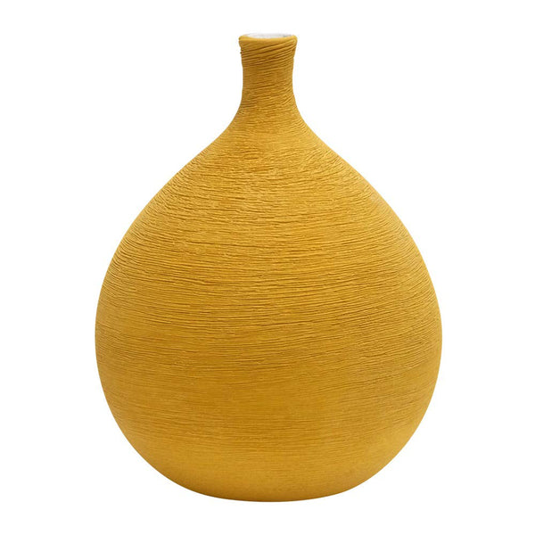 Eclante Periri Ceramic Vase Yellow Color