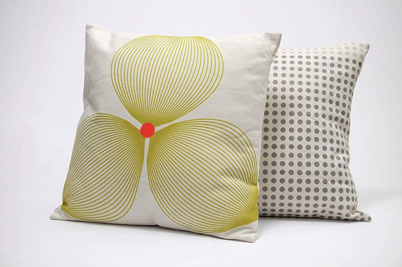 Eclante Timanda Throw Pillow | Simplistic Polka Dots Design