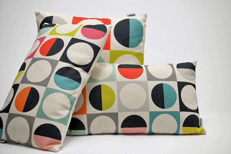 Eclante Jazzy II Throw Pillow | Multicolor Design