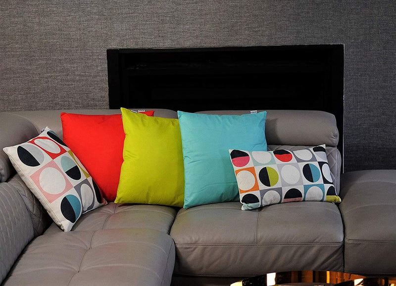 Eclante Jazzy Throw Pillow | Multicolor Design